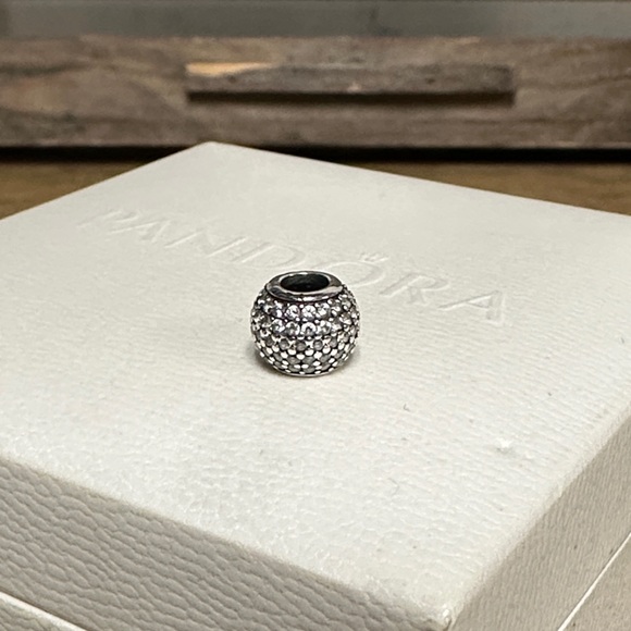 Pandora Jewelry - Pandora great shape pave lights clear cz crystal pave s925 ale sterling charm